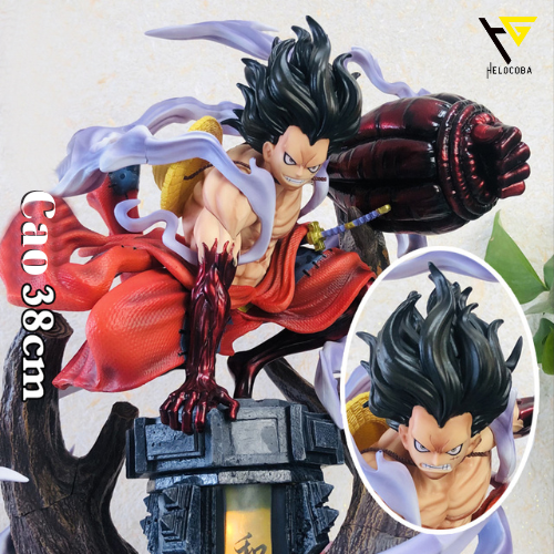 Mô hình luffy snakeman gear 4 có đen led Siêu đẹp