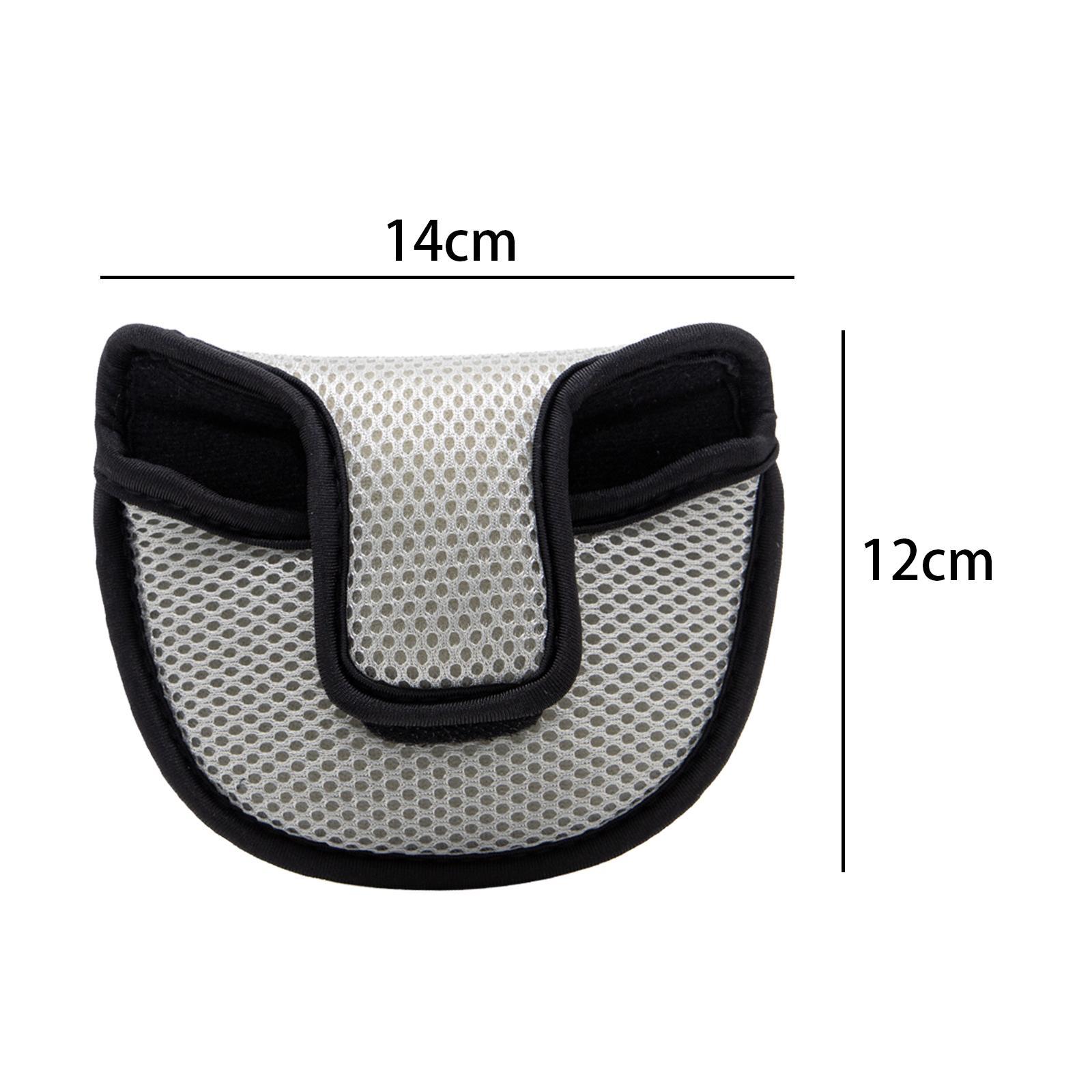 2x Lightweight Portable Golf Mallet Putter Cover Headcover Club Protector