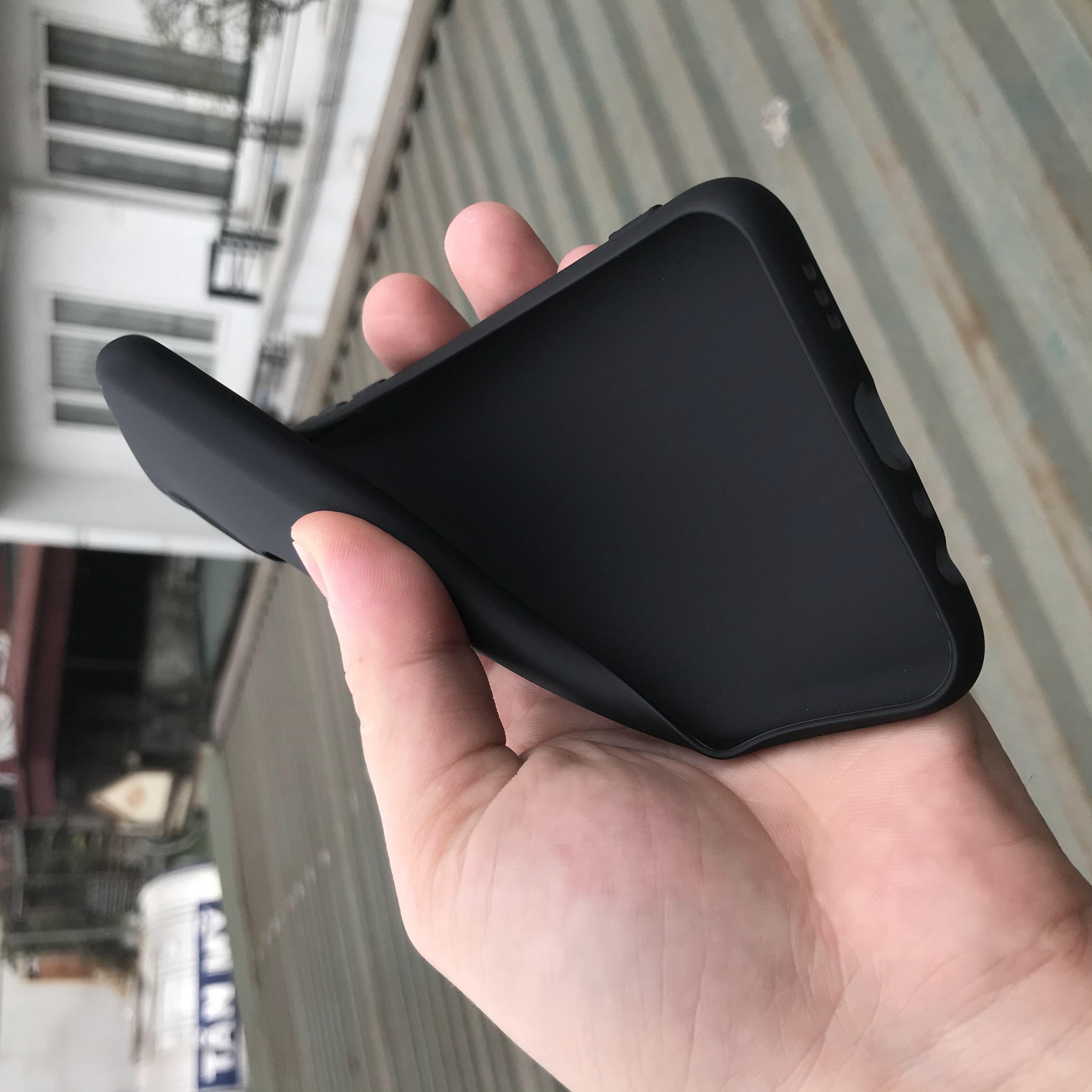 Ốp lưng silicon dẻo màu đen dành cho OPPO A15