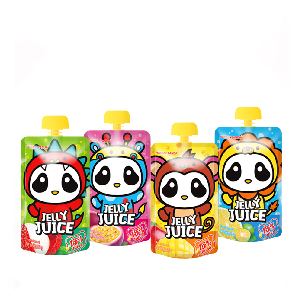Thùng 36 túi Thạch uống trái cây YUMMY PANDA 150g