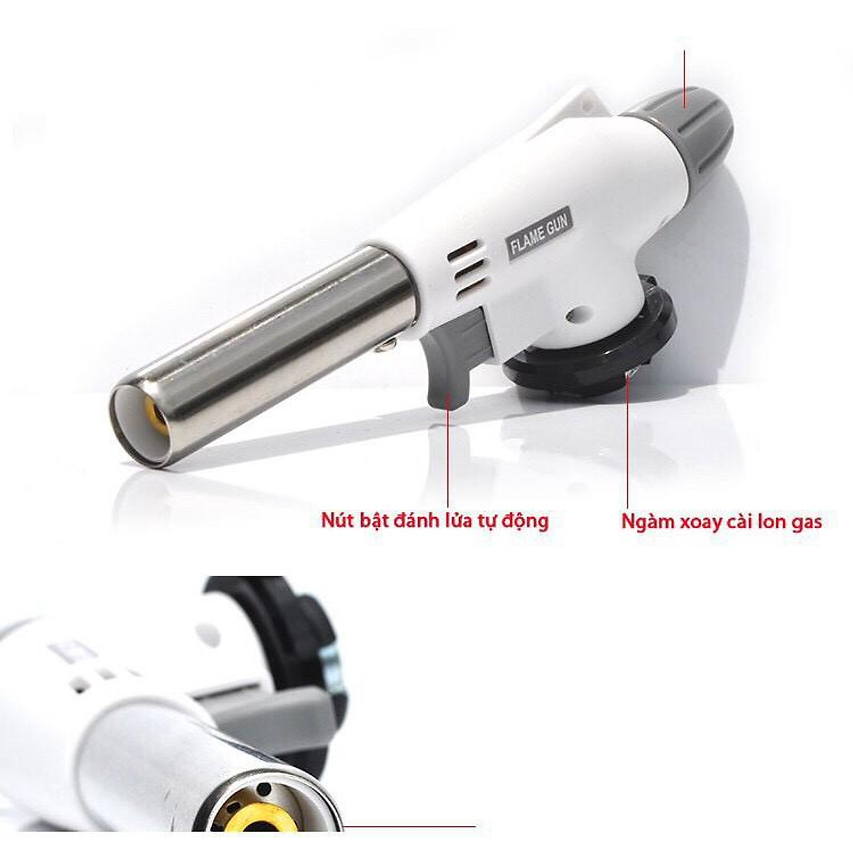 Dụng Cụ Khò Gas Cầm Tay Flame Gun 920 Tiện Dụng