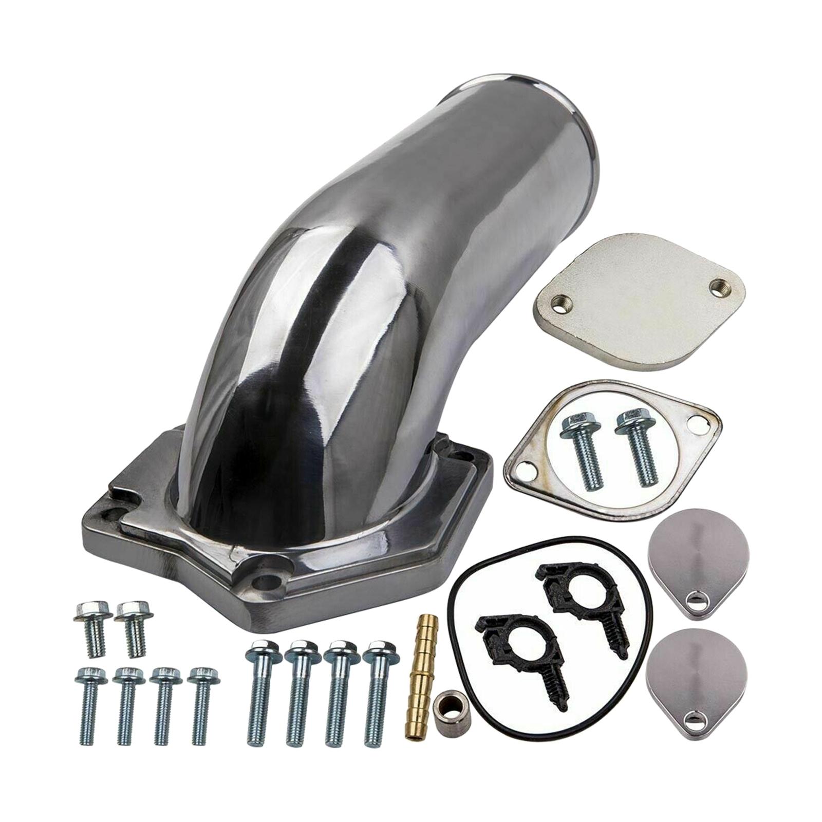 EGR Valve Kit W / Intake Elbow Engine Cooler & Throttle Kit Leak Prevention Kit for 6.4L F250