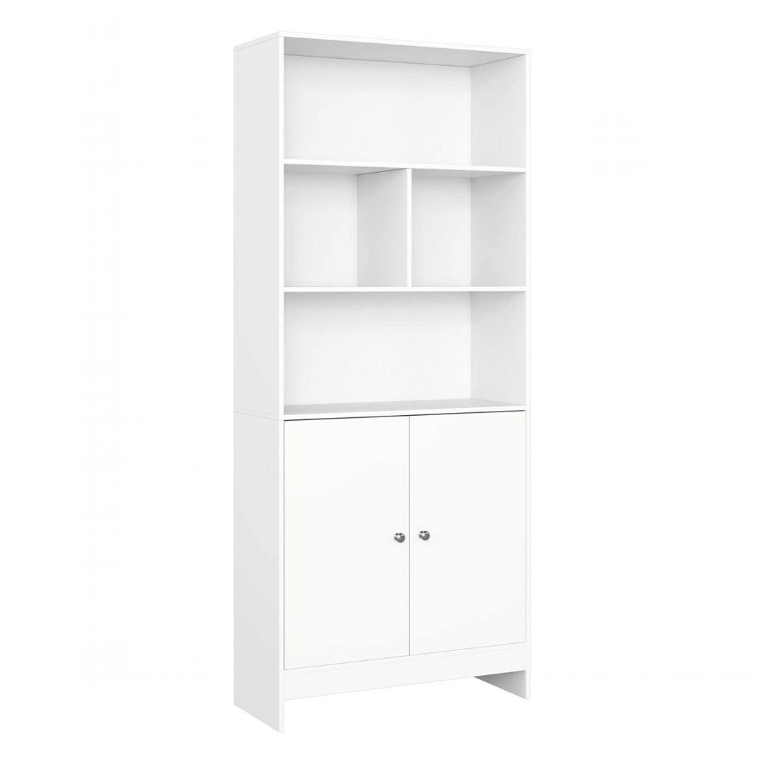Giá đỡ sách gia đình bằng gỗ kiểu dáng nhỏ gọn SMLIFE Bobshell