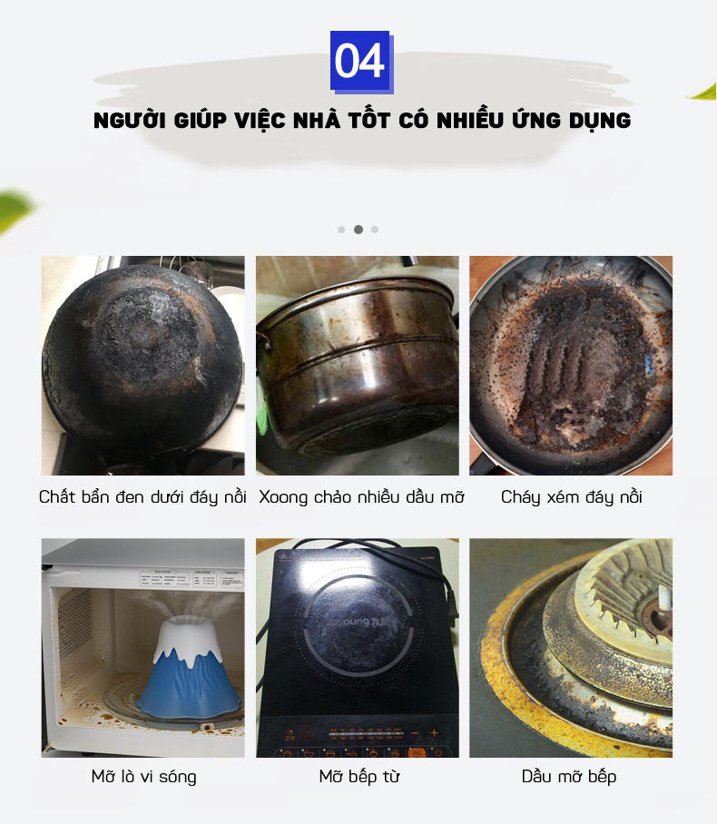 Dung DịchTẩy Dầu Mỡ, Cặn Đen Đáy Nồi, Xoong, Chảo Inox Siêu Sạch LKB 260ML- Hàng Nhập Khẩu