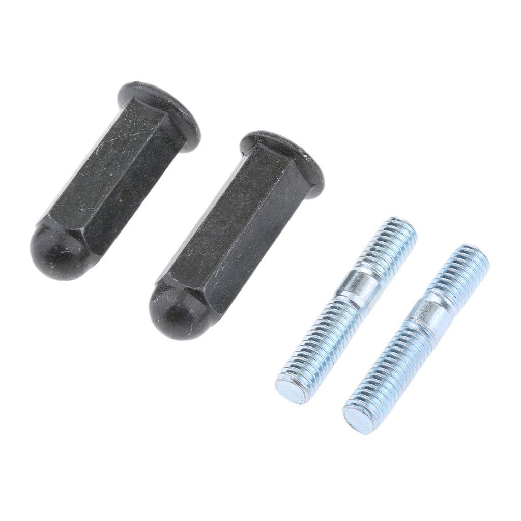 2xExhaust Stud Bolt Nut Set for 110cc 125cc 140cc 160cc 200cc Dirt Bike