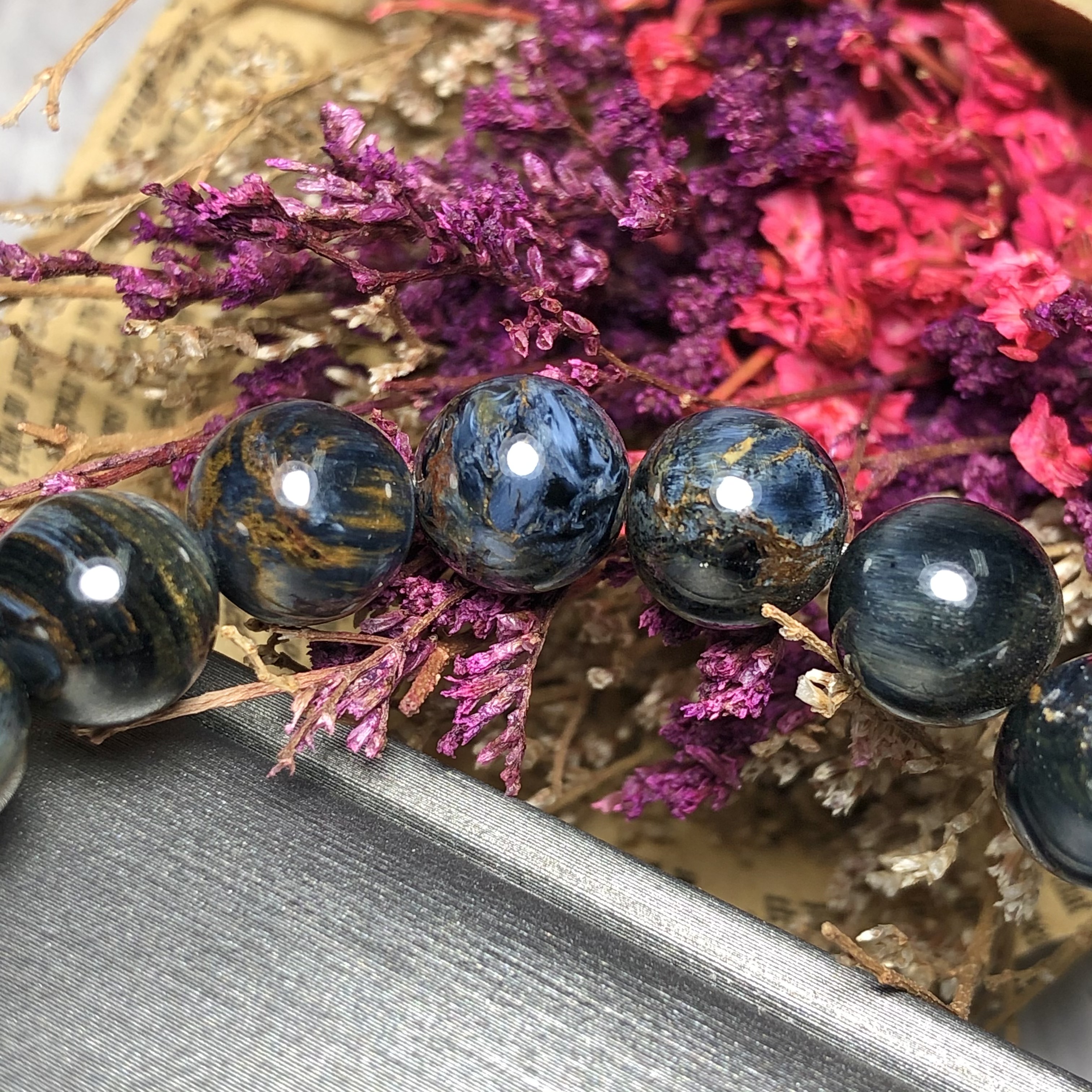 Vòng đá Giông Bão 9mm chuẩn 4A