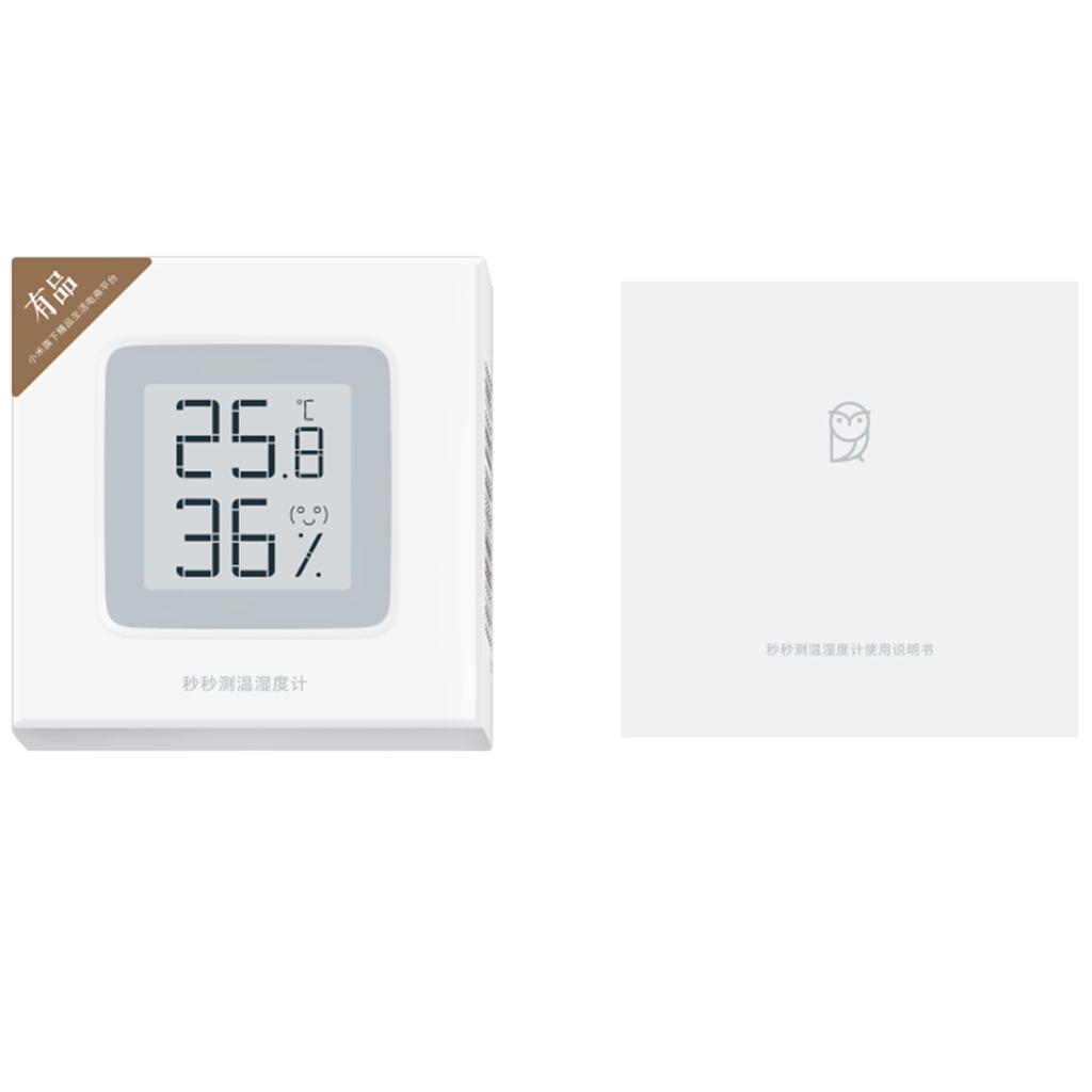 Indoor Digital LCD Thermometer 2 Sensor Temperature Humidity Meter