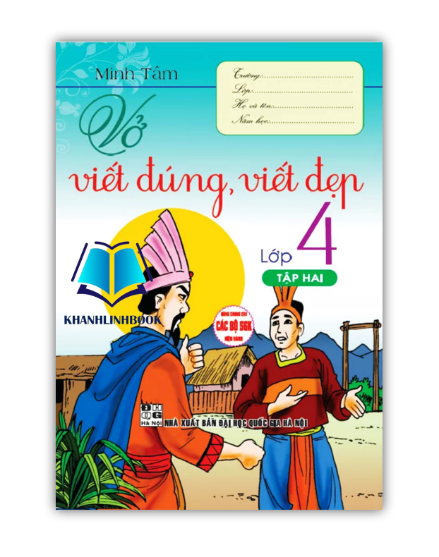 Sách - Vở viết đúng, viết đẹp lớp 4  - dùng chung cho các bộ sgk hiện hành