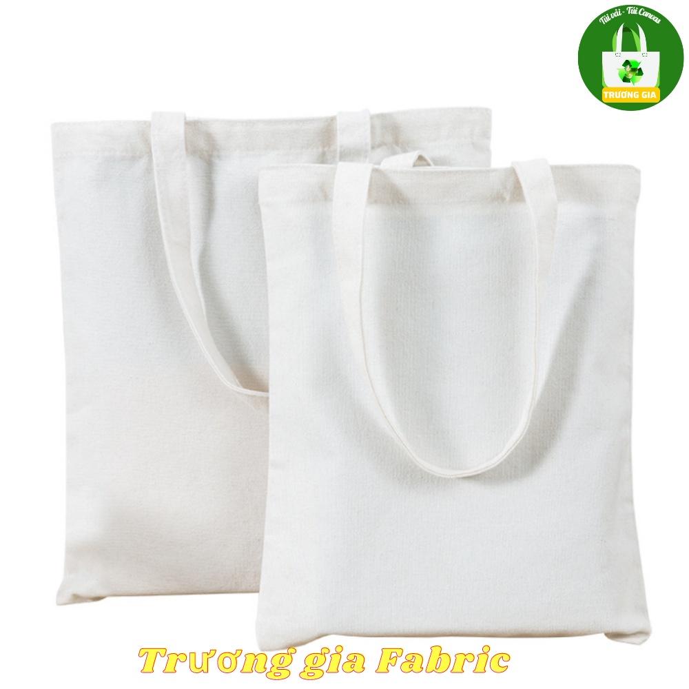 Túi Vải Canvas Trơn Túi vải bố Tùy chỉnh kích thước in logo Quảng cáo thương hiệu doanh nghiệp