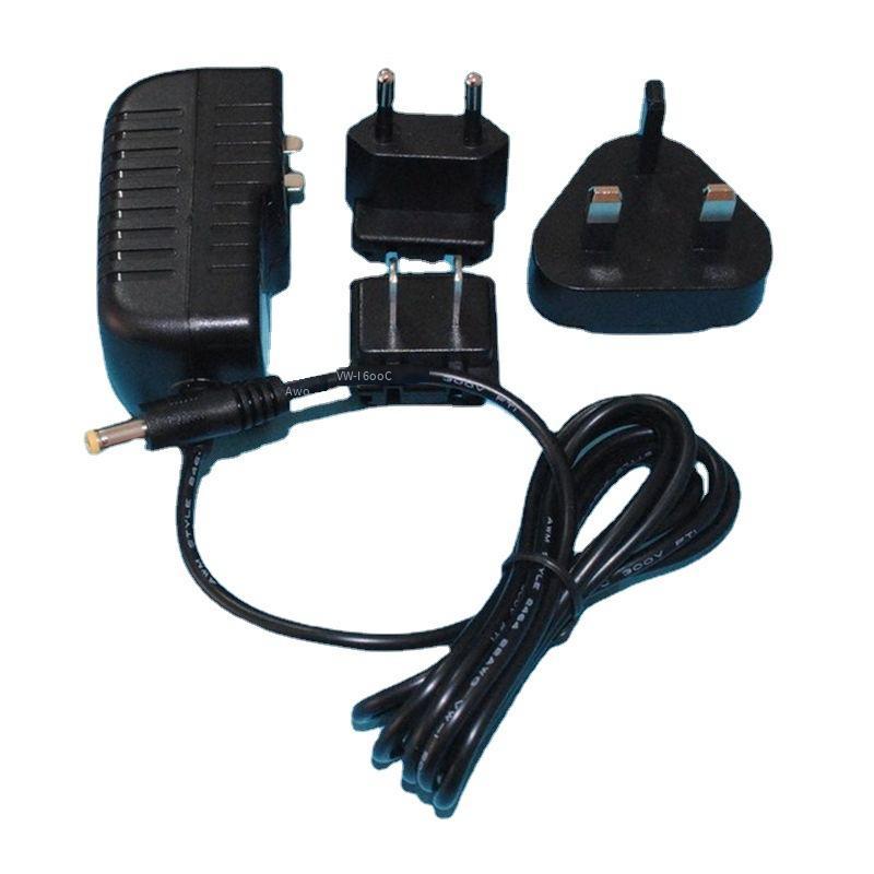 Giao hàng nhanh Bộ đổi nguồn 12V1A có thể hoán đổi cho nhau Bộ cấp nguồn máy lọc nước 24v0.5a Bộ chuyển đổi đầu chuyển đổi của Anh, Mỹ và Úc