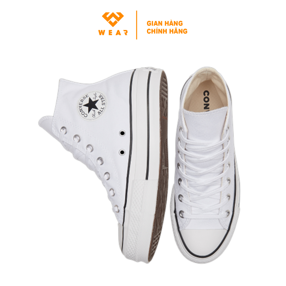 Giày Converse Chuck Taylor All Star Canvas Lift Platform - White - 560846C