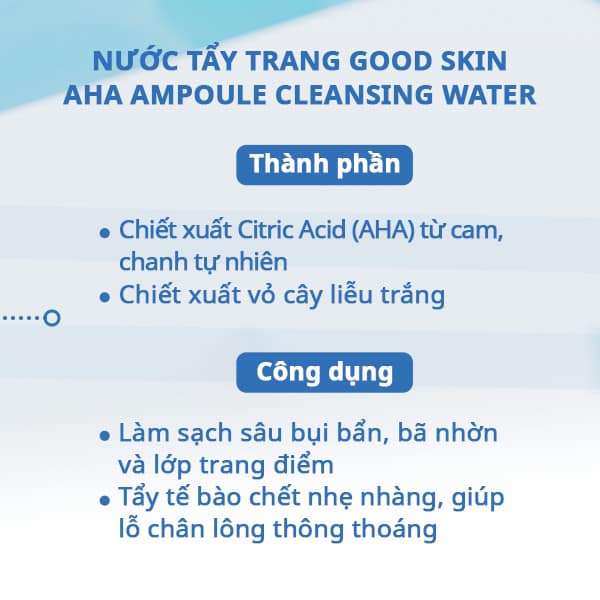 Nước Tẩy Trang Cho Mọi Da Hàn Quốc Nature Republic Good Skin Cleansing Water Làm Sạch Và Chăm Sóc Da - OZ Slim Store