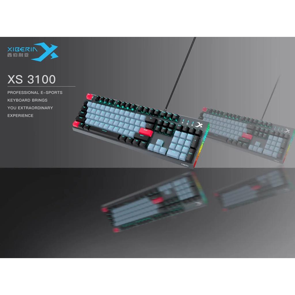 Bàn phím cơ quang gaming XIBERIA XS3100 - Hàng chính hãng