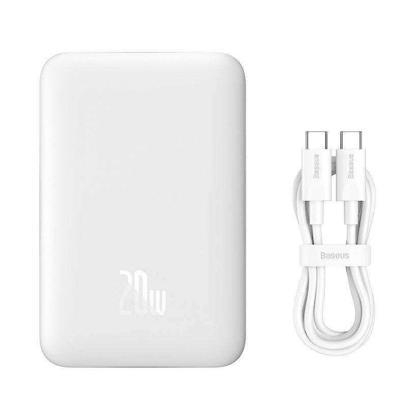 Pin Sạc Dự Phòng Không Dây Tích Hợp Nam Châm Baseus Magnetic Mini Wireless Charging Power bank 10000mAh 20W (Hàng chính hãng)