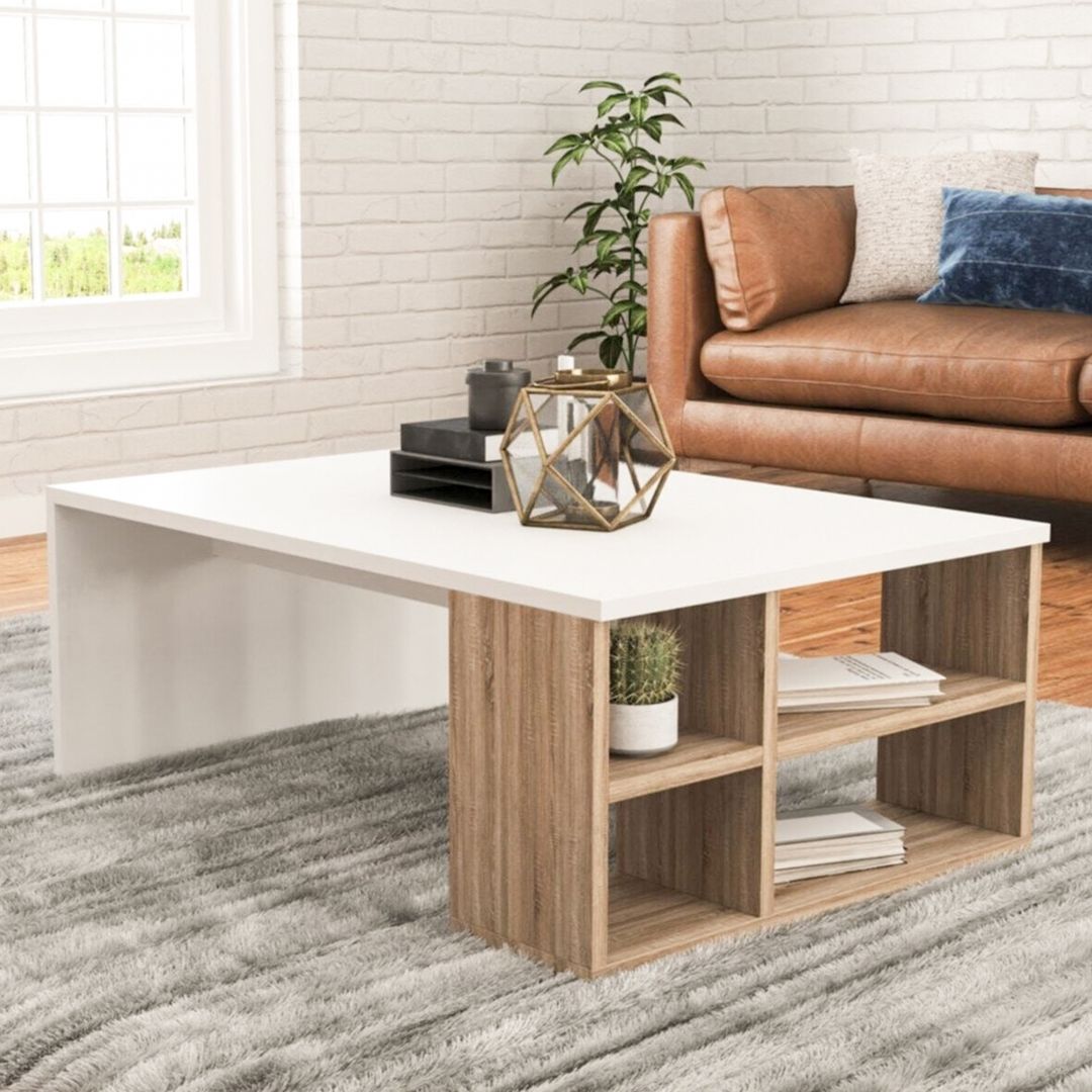 Bàn trà bàn sofa thiết kế hiện đại tiện dụng SMLIFE Coviedo