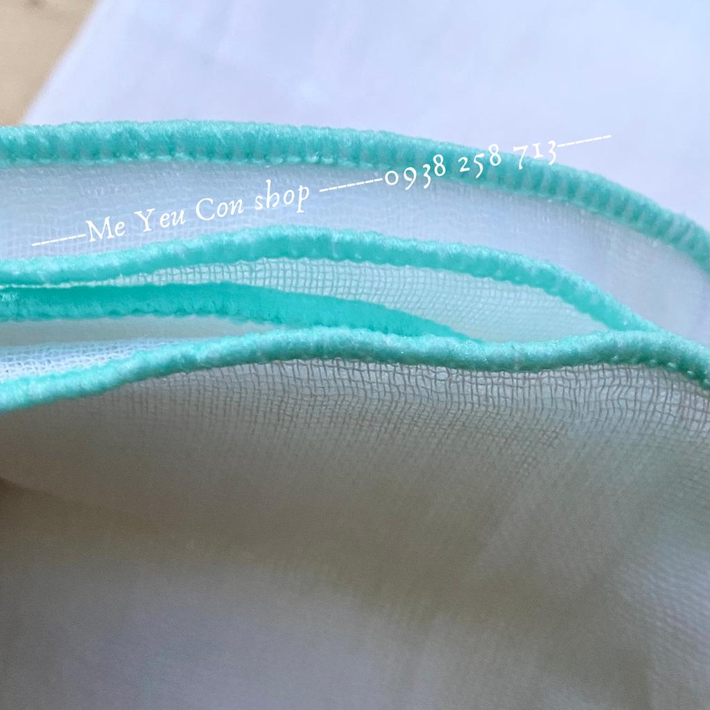 Set 10 Khăn Sữa 4 Lớp BabyShark kích thước 25x25cm cho bé - 25x25cm
