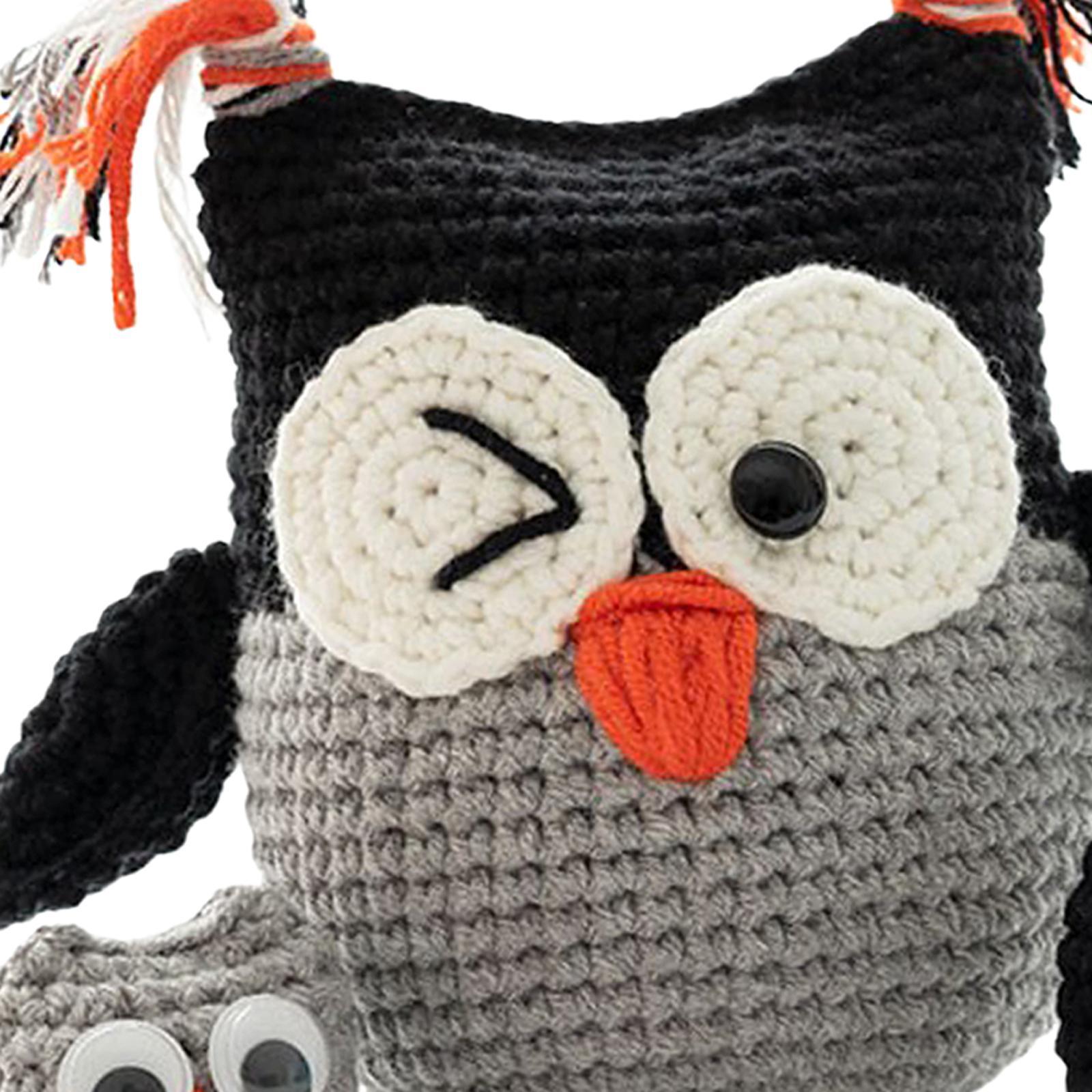 DIY Crochet Kit Hand Knitting Toy Classic for Birthday Gift Beginner Adults