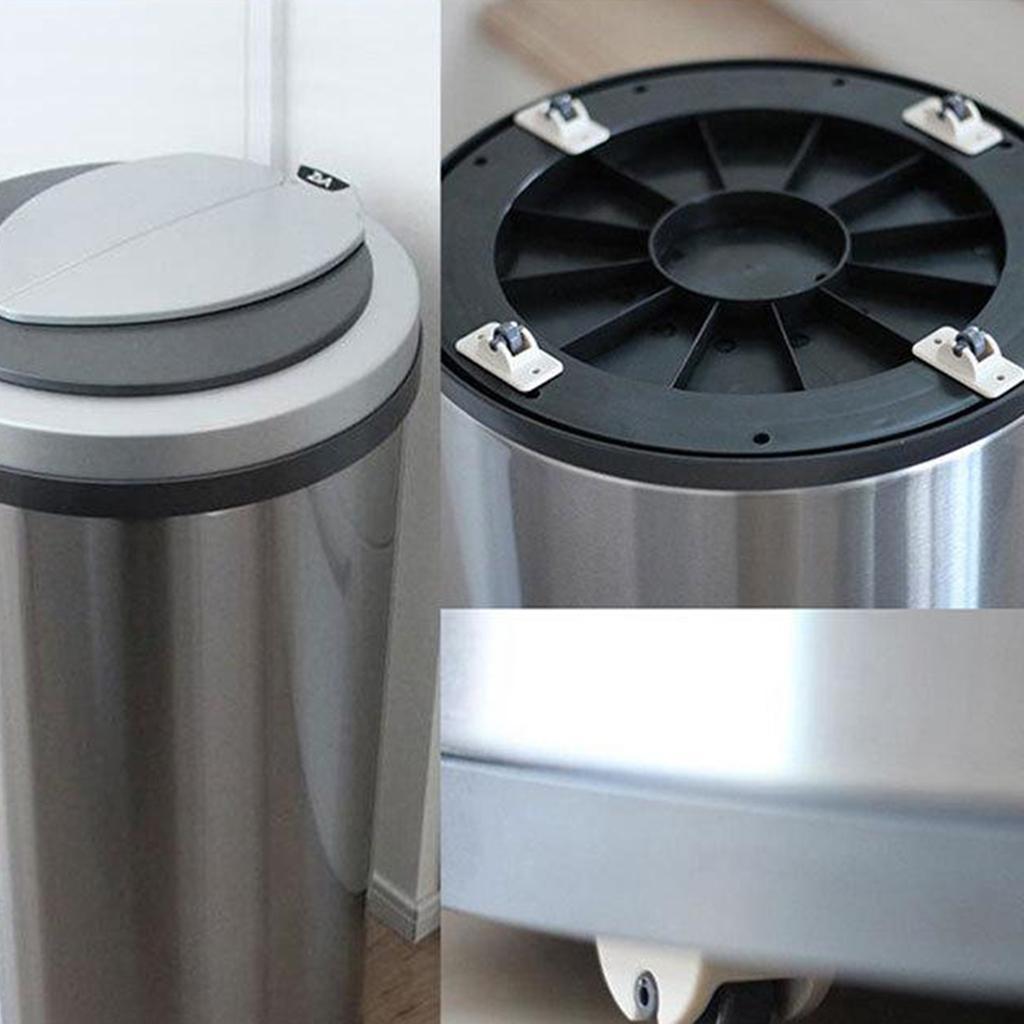 2x 4x Self Adhesive Swivel Casters Drawer Storage Box Trolley Platform Carts Wheel Directional Roller Pulley Castor Noiseless