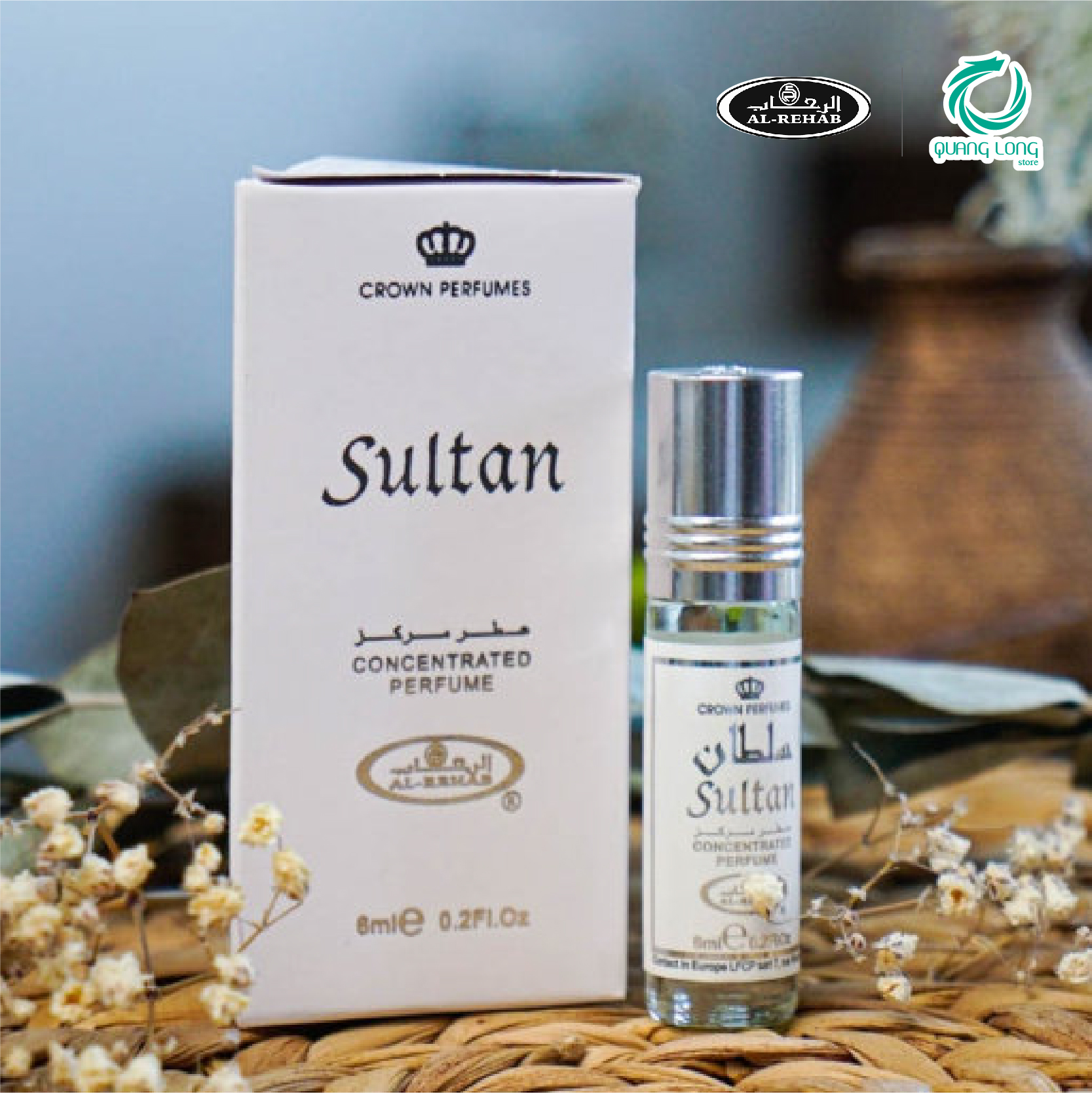 Tinh dầu nước hoa Dubai_ SULTAN Al-Rehab UNISEX (Hàng chính hãng)