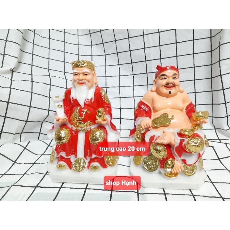 Ông Địa Thần Tài đá đỏ_hàng Việt Nam