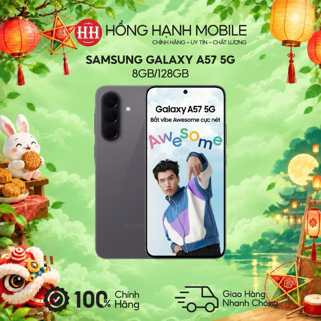 Điện Thoại Samsung Galaxy A57 5G 8GB/128GB - Hàng Chính Hãng