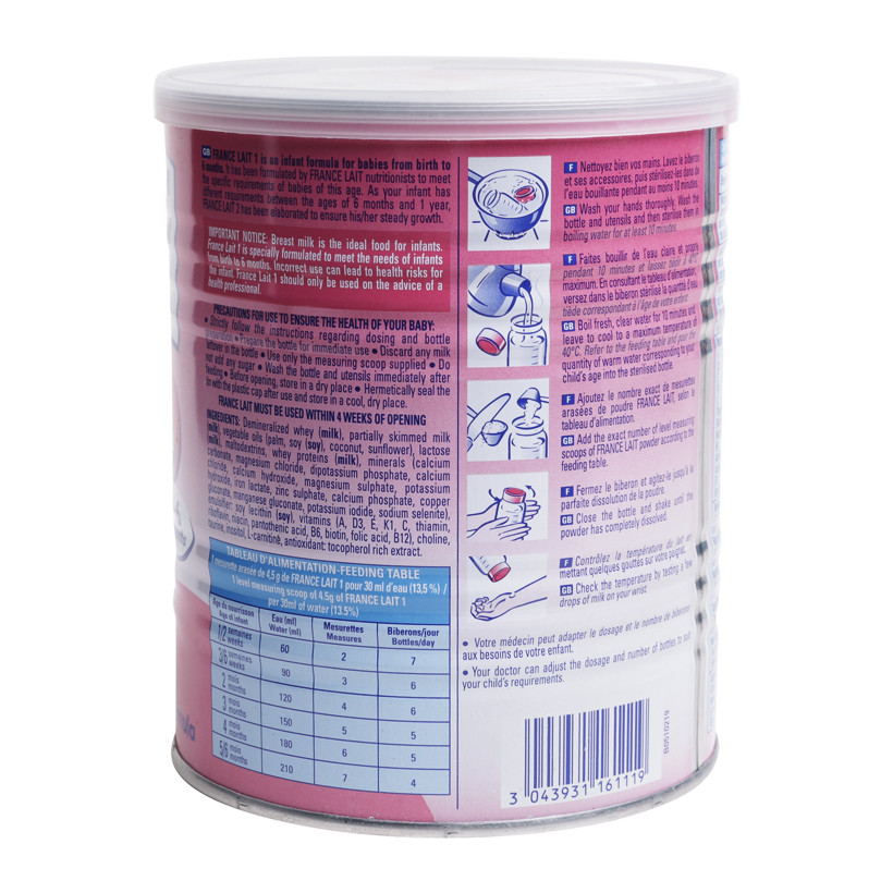 Sữa bột France Lait 1 (400g)