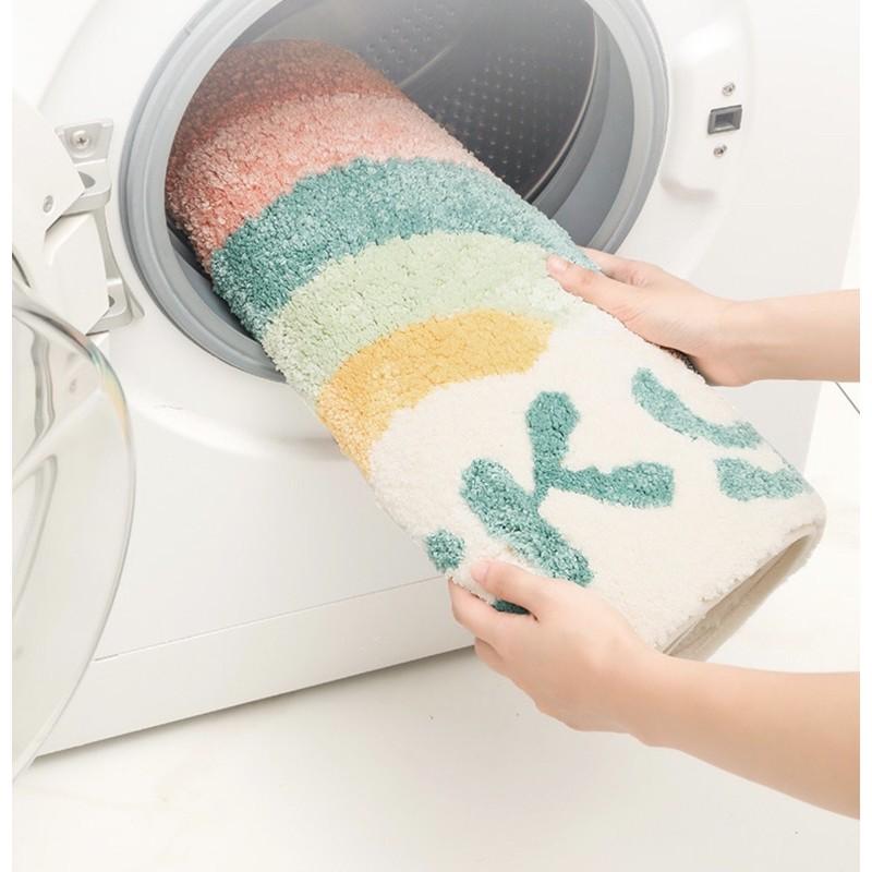 Thảm hình bán nguyệt chống trượt cao cấp