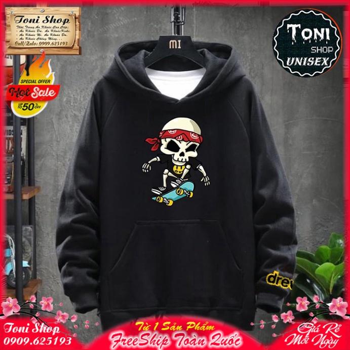 ÁO HOODIE DREW BỘ XƯƠNG LƯỚT VÁN In Pet Siêu Bền Đẹp (HD2815 - Kèm Video Ảnh Thật) (TONI SHOP)