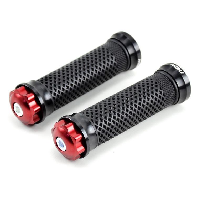 1 Cặp Vỏ Bọc Tay Lái Xe Đạp / Xe Máy 22mm Bằng Cao Su Chống Trượt