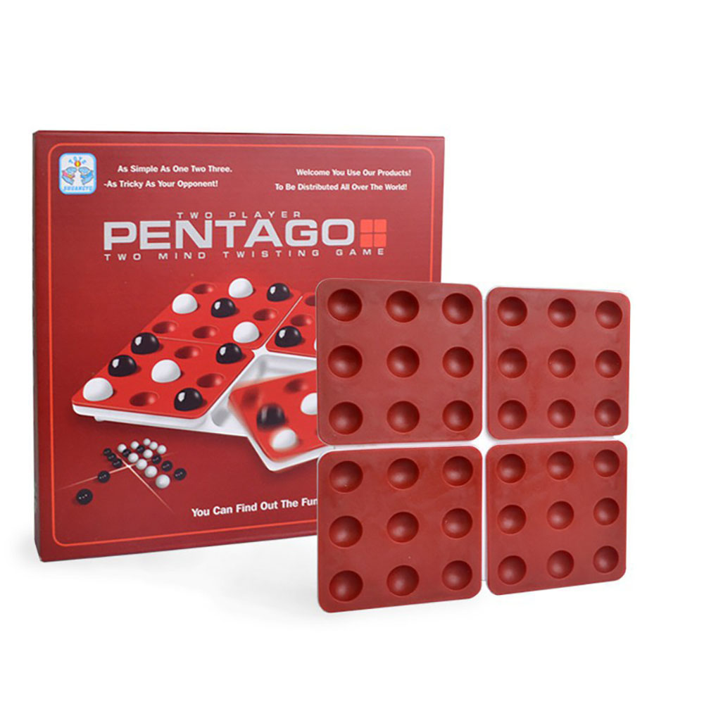 Board Game Pentago Bàn cờ xoay giải trí trò chơi cho nhóm bạn