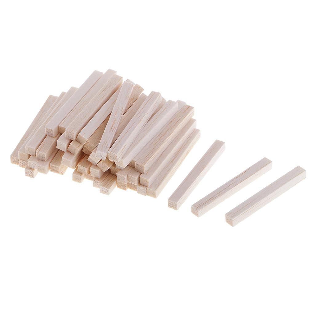 Set 50 Thanh Gỗ Balsa Đa Năng Dùng Làm Đồ Thủ Công