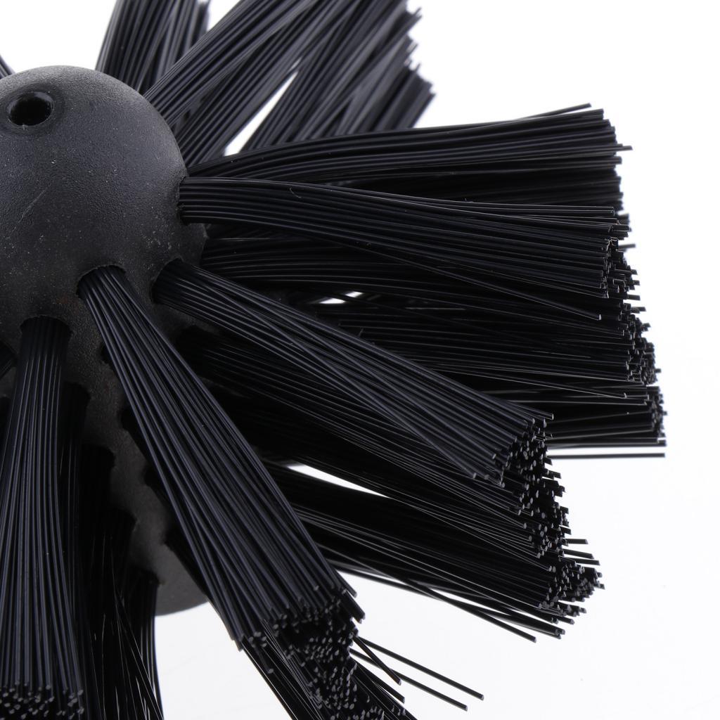 Dryer Duct Cleaning Brush Head Chimney  Remover Cleaner Brush 100mm Dia.