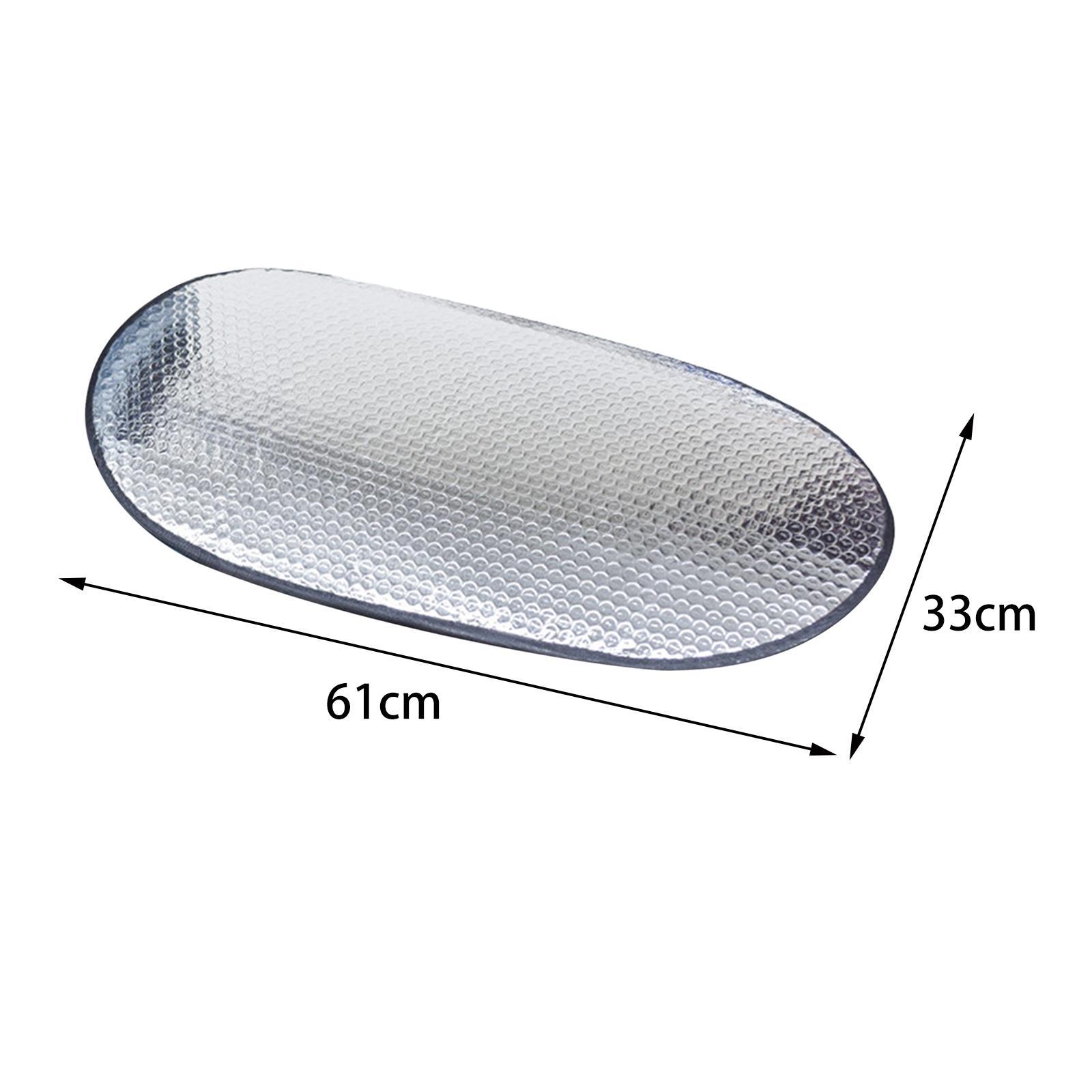 Motorcycle Moped Seat Cover Aluminum Film Dustproof Motorbike Seat Pad Cover