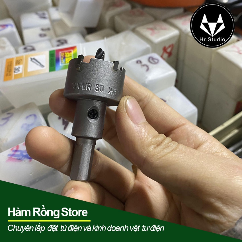 Mũi vét 30 khoét lỗ tròn đầu hợp kim khoét gỗ và kim loại mỏng