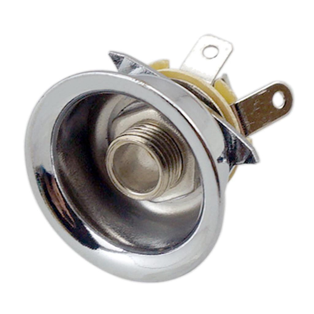 1/4'' Gold Stereo Output   Socket for  Guitar Parts Accessories