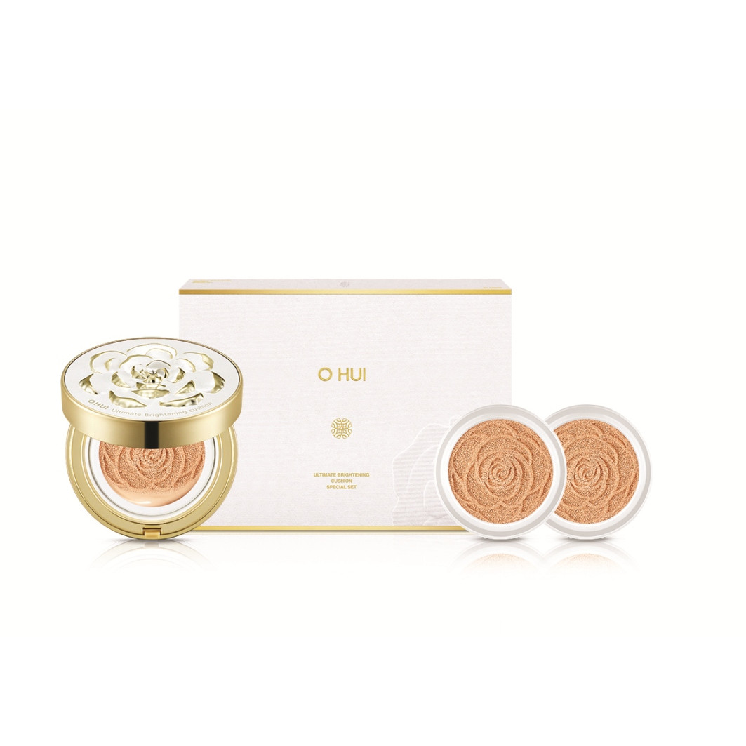 Phấn nước dưỡng trắng OH Ul.Brightening Cushion 02 Sp Set 45gr