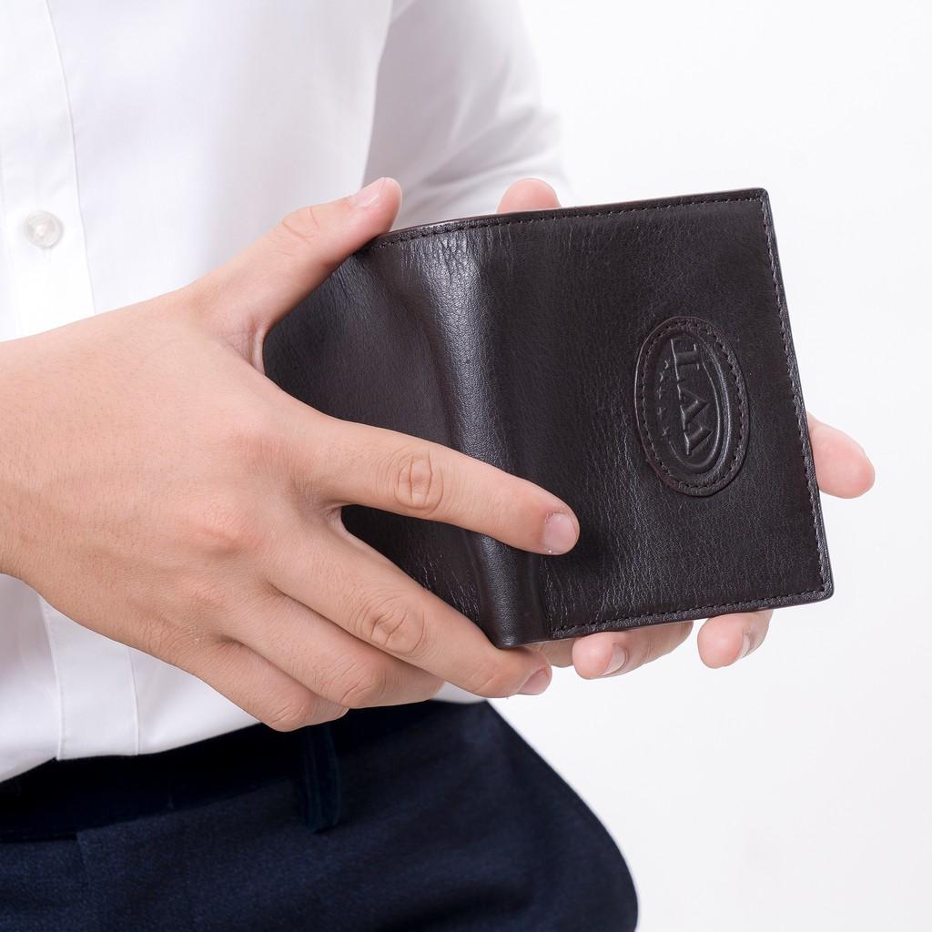 Ví Da Nam Da Bò Cao Cấp Màu Nâu WT Leather 010204501