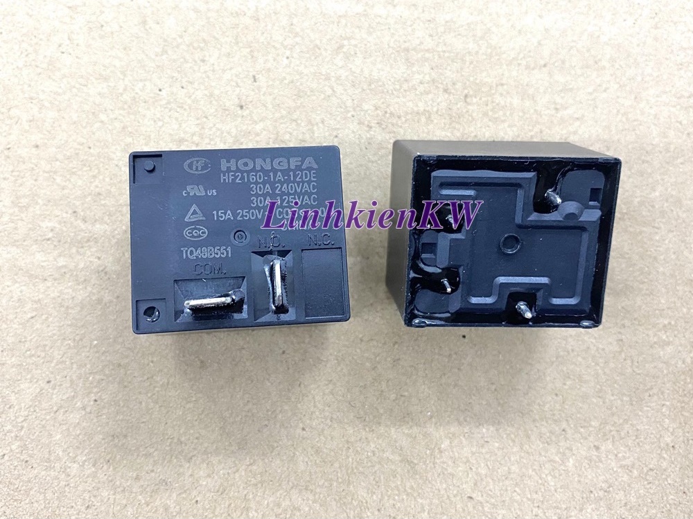 Relay SLI-12VDC-SL-A 250VAC 30A 4 Chân mới thường dùng trong bo điều hòa.