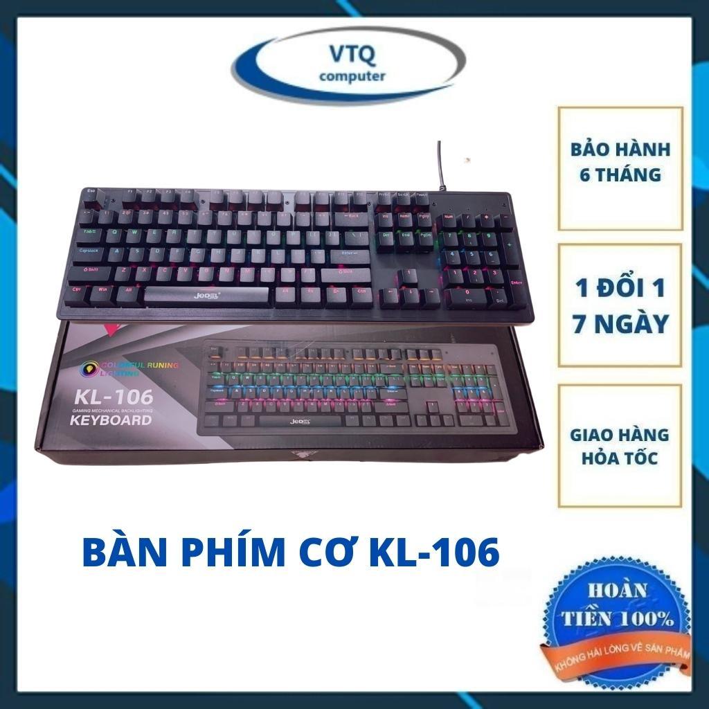 Bàn phím cơ máy tính KL-106 nhiều chế độ khác nhau chơi Game dùng văn phòng cực mượt