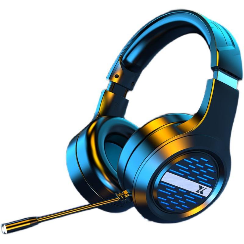 Tai nghe máy tính gắn trên đầu Wrangler có dây giảm tiếng ồn trò chơi ăn gà nghe nhận dạng âm thanh không hỗ trợ công việc không dây