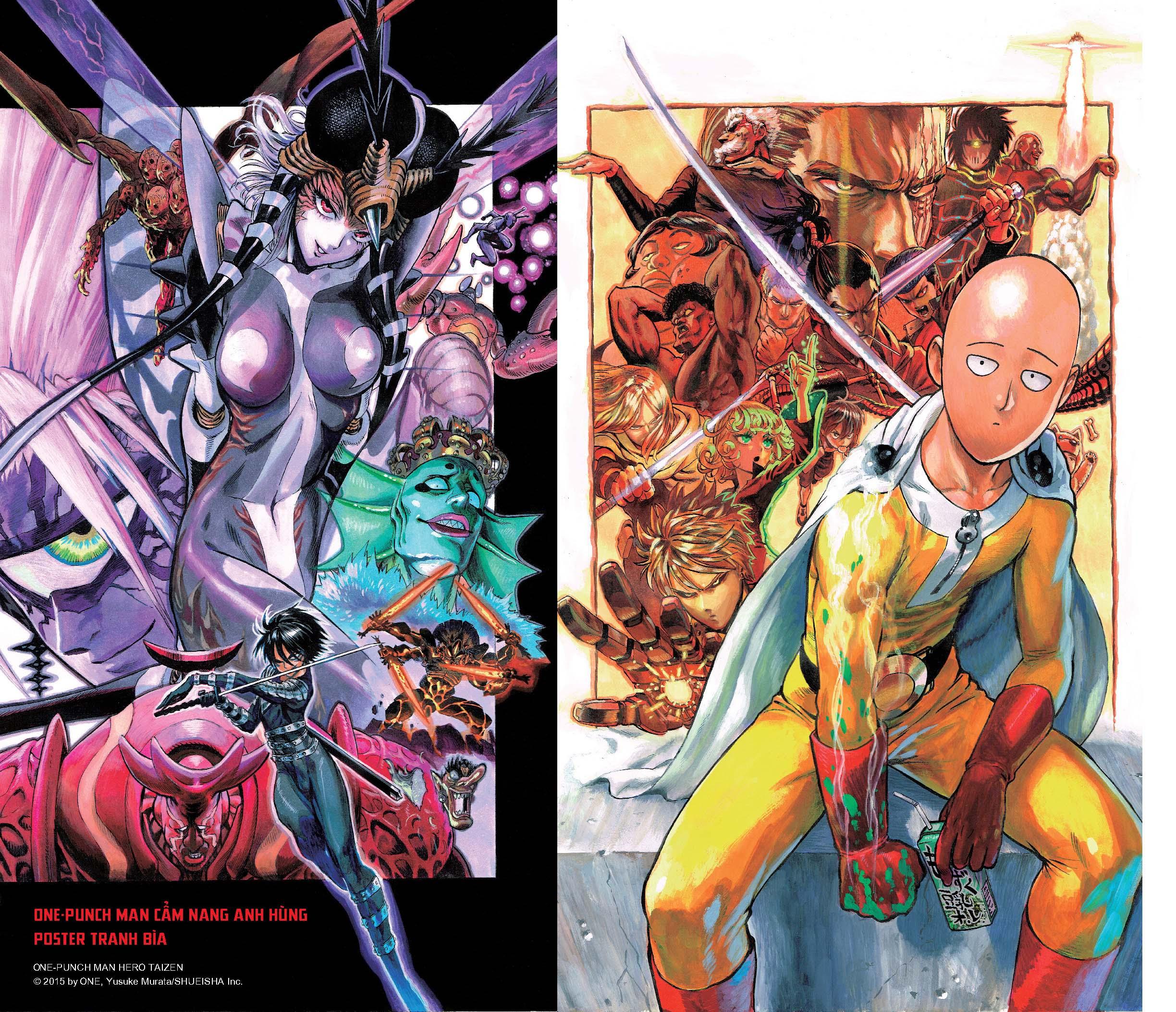One-Punch Man: Cẩm Nang Anh Hùng - Tặng Kèm Sticker, Tranh Màu + Bookmark PVC