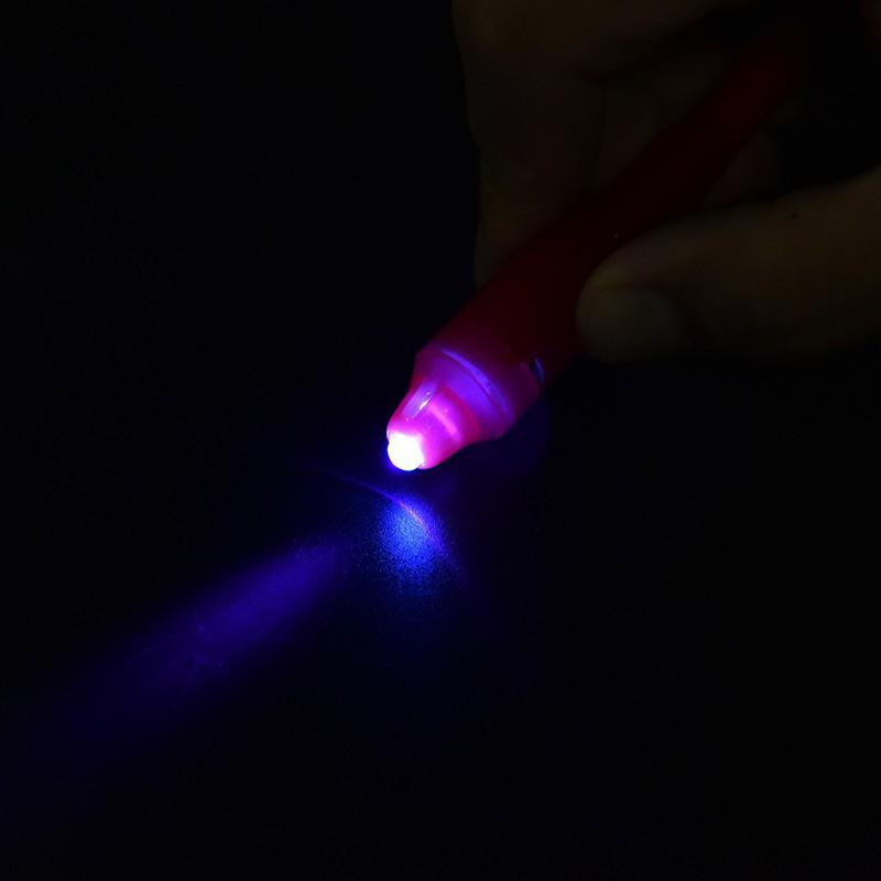 Bút vẽ mực tàng hình UV có đèn LED shopgiarebatngo