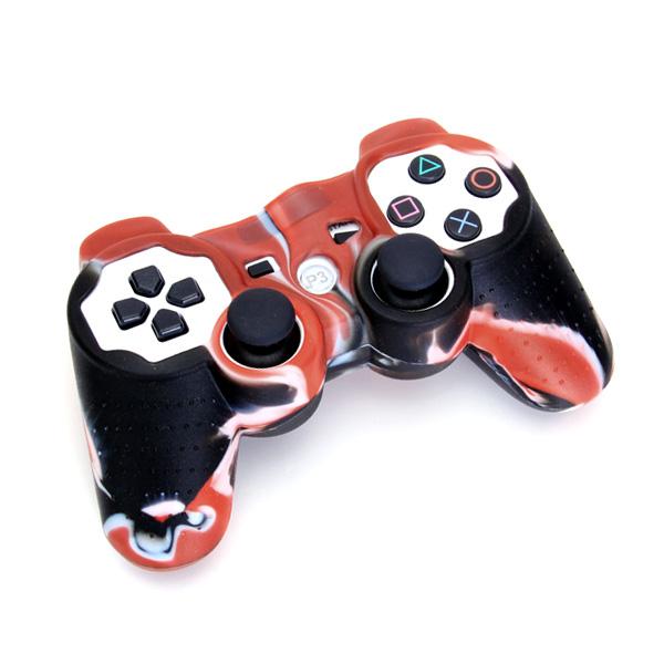 2 X Silicone Protective Skin Case Cover For Sony PS2 PS3 Wireless Controller