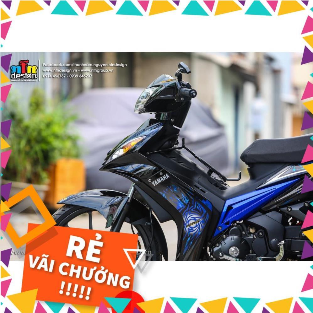 Tem Rời Exciter 2009 Mẫu Xanh Đen Chữ Jupiter MX