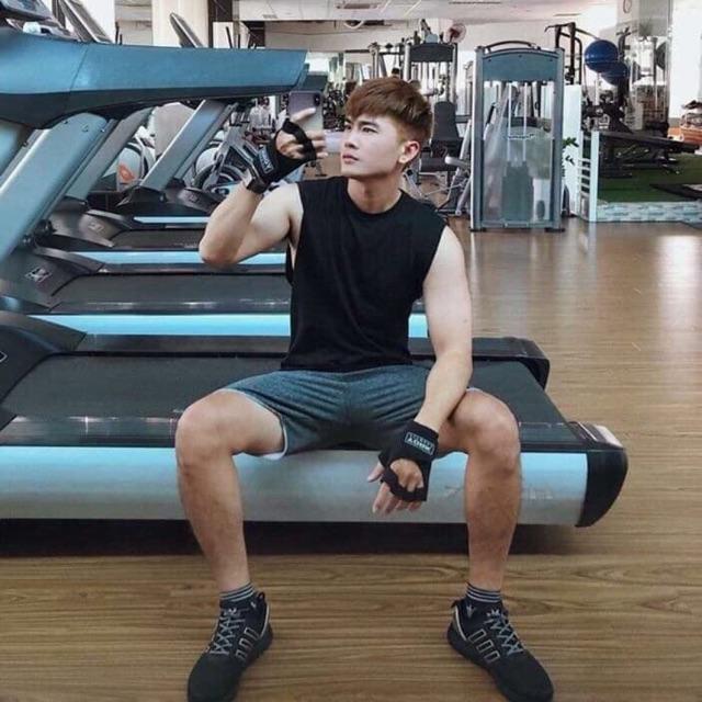 Áo thun ba lỗ nam, tanktop, chuẩn gym mặc nhà dạo phố - Áo thun trơn nhiều màu - Thun cotton thoáng mát
