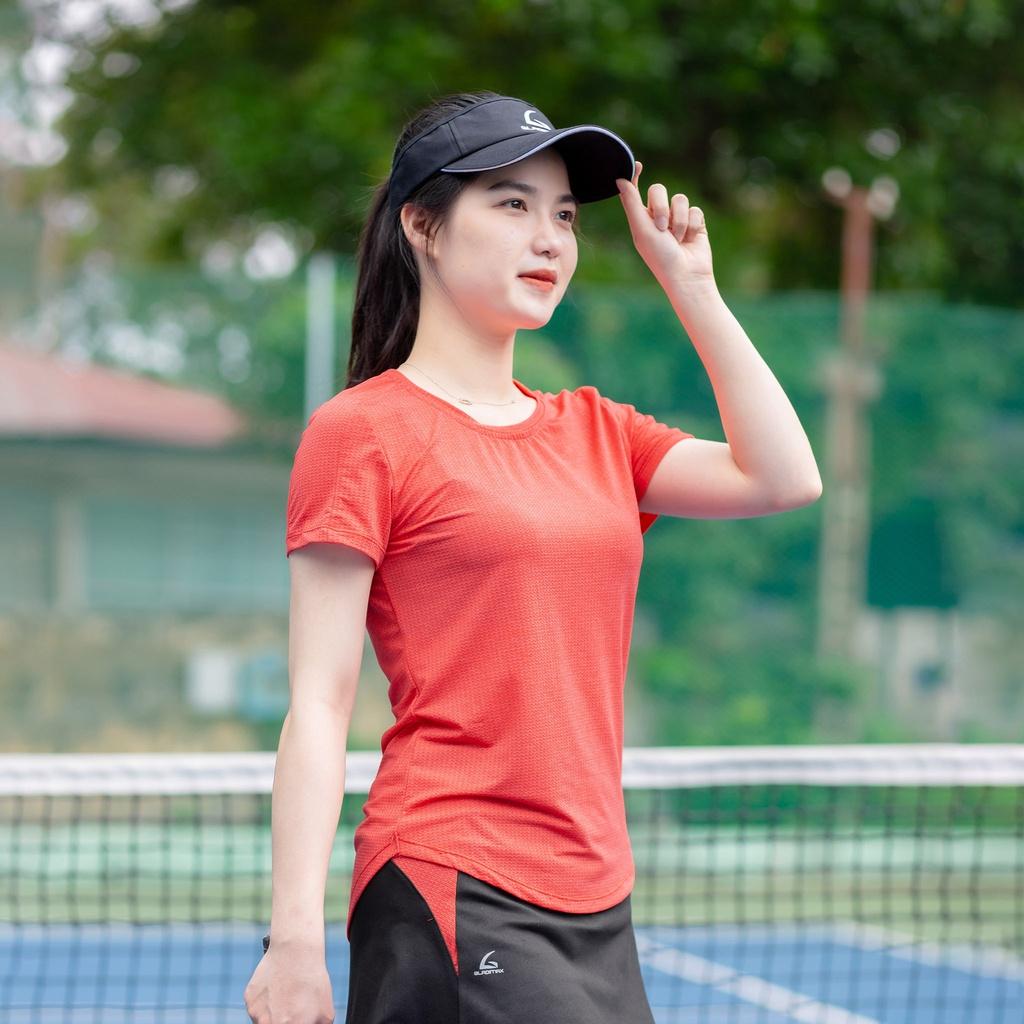 Áo thể thao Tshirt G-Plus T005 Gladimax vải lỗ thoáng khí, nhẹ, hút ẩm nhanh