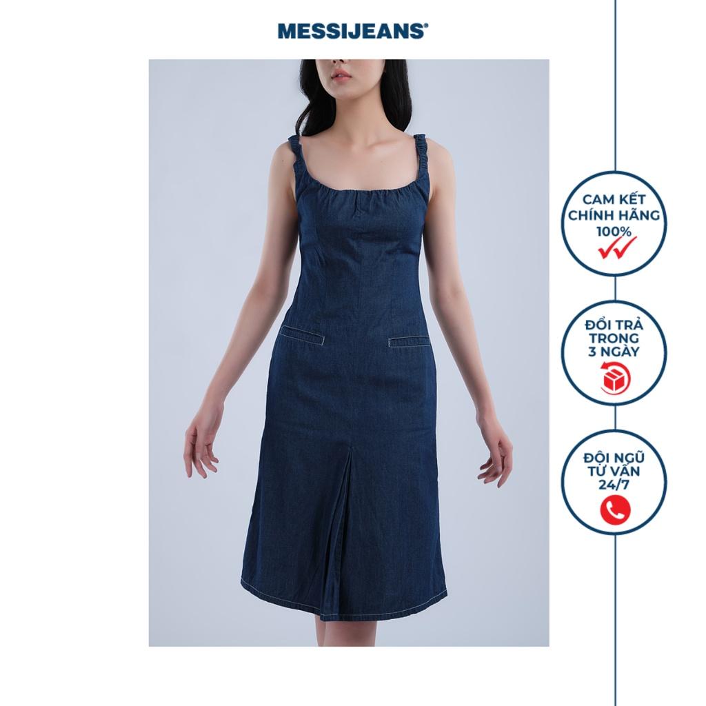 Đầm Jeans Nữ 2 Dây MESSI WJF0149-21