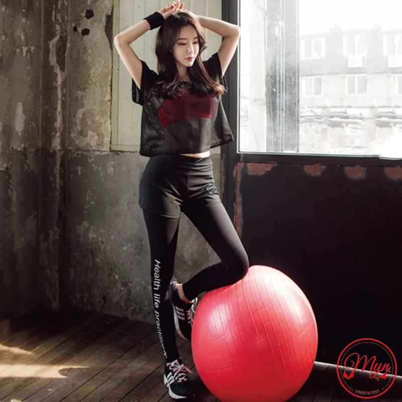 ÁO LƯỚI MẶC TẬP GYM, YOGA SIÊU CHẤT VẢI THOÁNG MÁT NHANH KHÔ