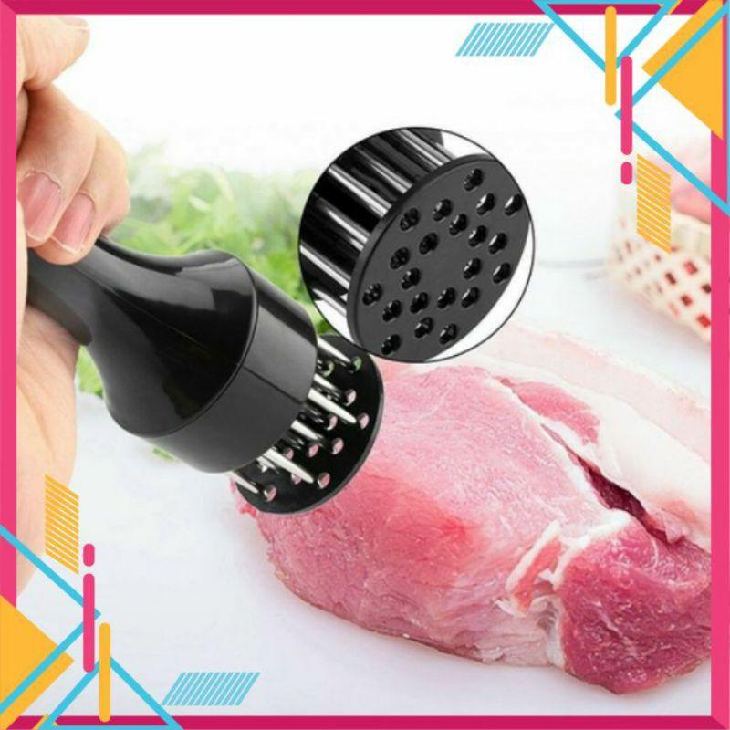 DỤNG CỤ ĐẬP THỊT CHÂM ĐẦM THỊT BẲNG INOX CAO CẤP LÀM MỀM THỊT