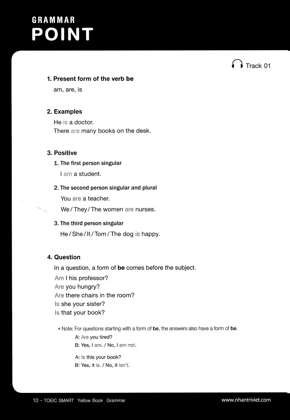 Toeic Smart Yellow Book Grammar (Kèm CD)